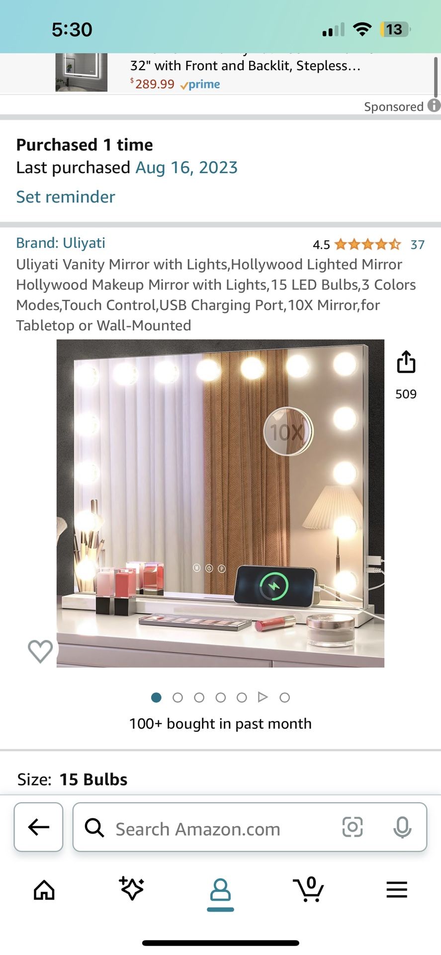 Vanity Mirror