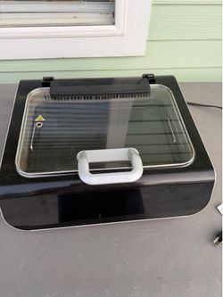 Gourmia Smokeless Indoor Grill, Griddle & Airfryer