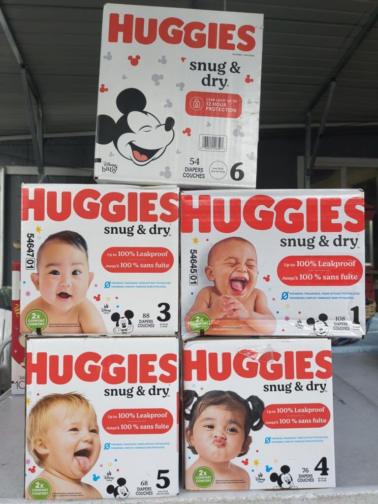 Huggies Snug and Dry diapers
