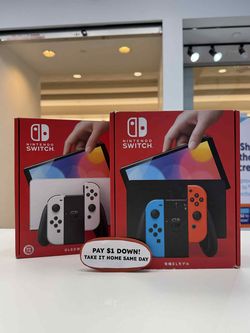 Nintendo Switch OLED Gaming Console (Brand New) - Pay $5 DOWN AVAILABLE - NO CREDIT NEEDED