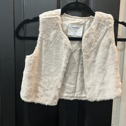 Girls Fur Vest 