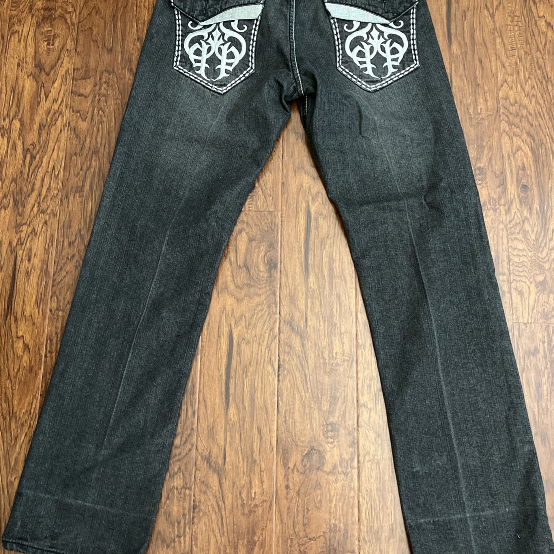 Man South Pole Premium Black Jean 34x34