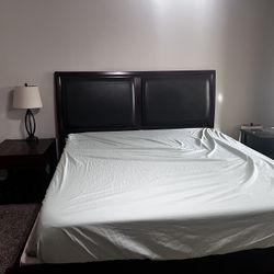 Cal King Bed, Dresser,  2 Night Stands