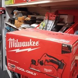 MILWAUKEE M18 3 - 1/4" PLANER (TOOL ONLY)