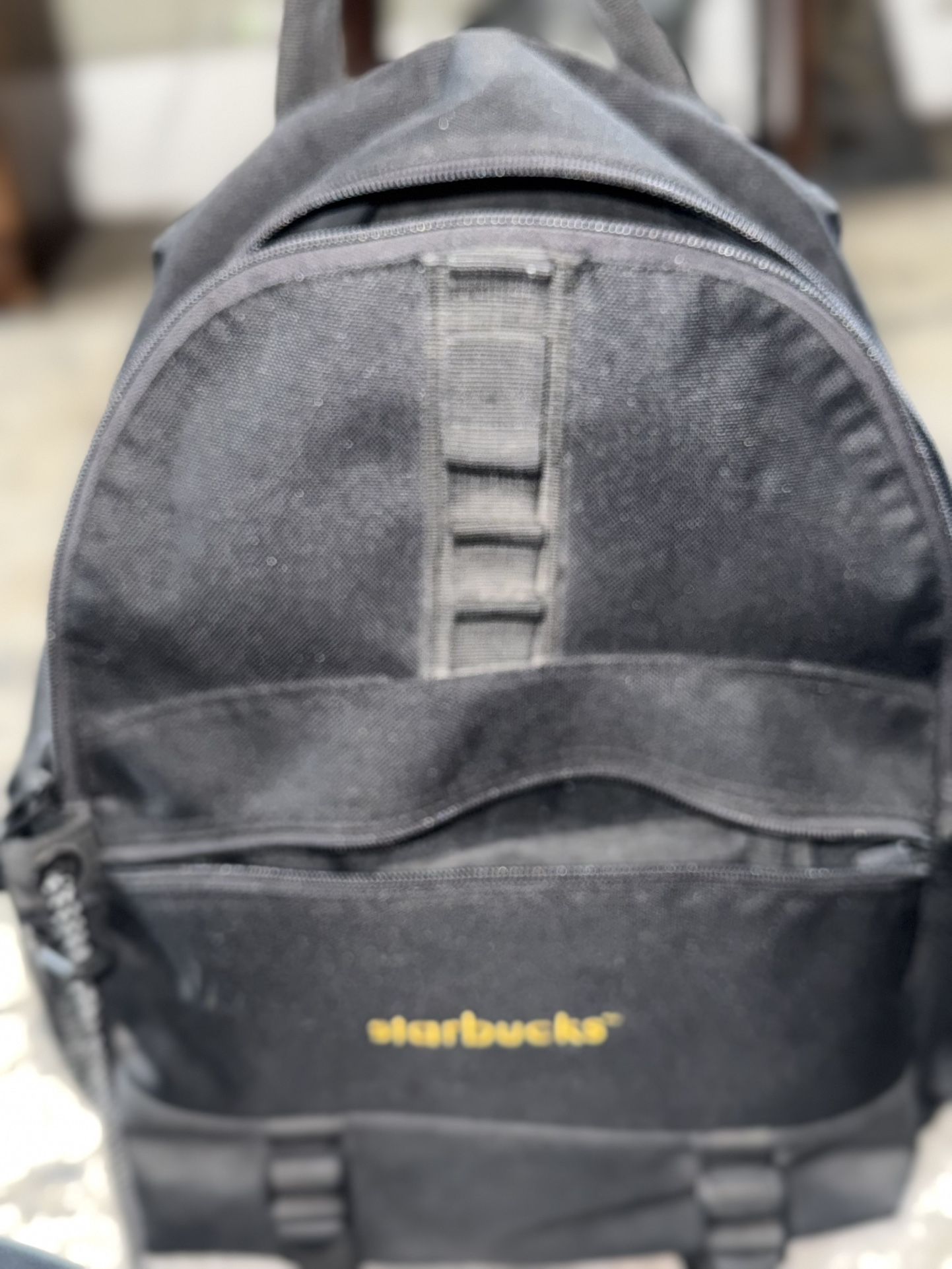 STARBUCKS CLASSIC ORIGINAL BLACK BACKPACK