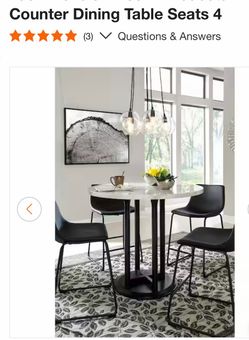 Dinning marble table