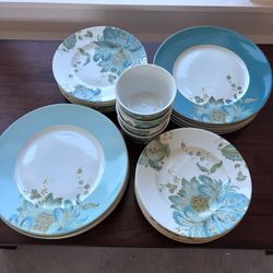 28 Pc 222 Fifth Eliza Dish Set