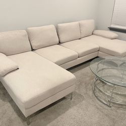 Sectional Sofa / Sofa en U Ajustable 