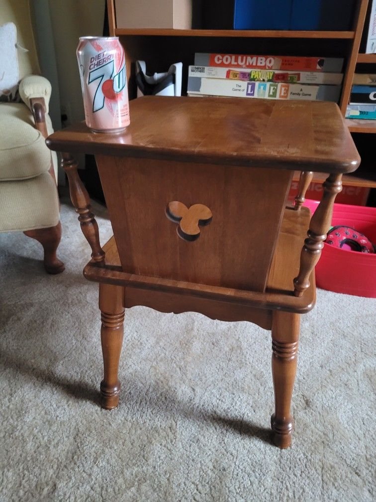 Sweet Vintage Baumritter MCM Maple Side Table