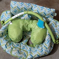 Summer Infant 2-in-1 Full Coverage Cushy Shopping Cart Cover