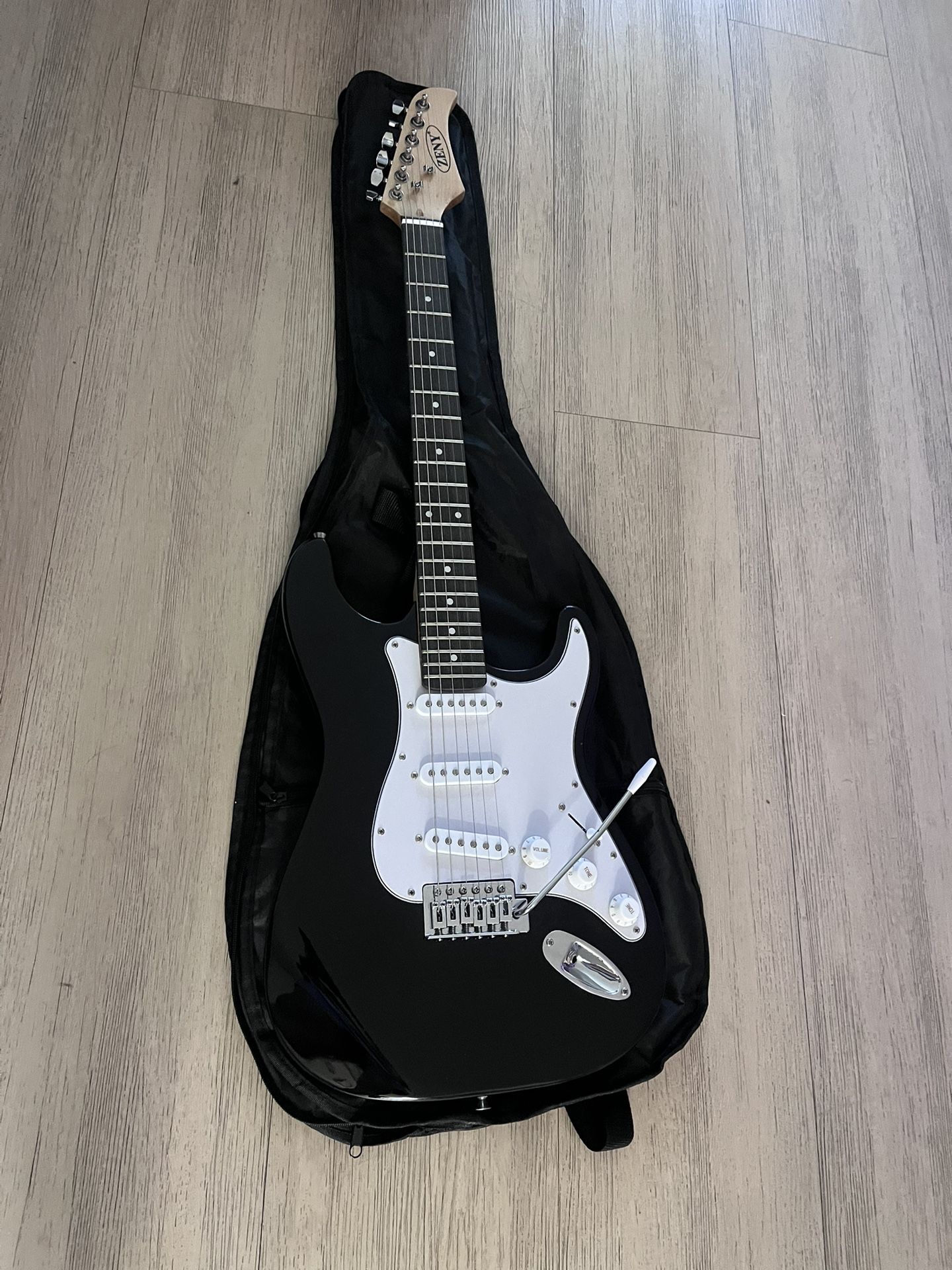 Black Electric Guitar