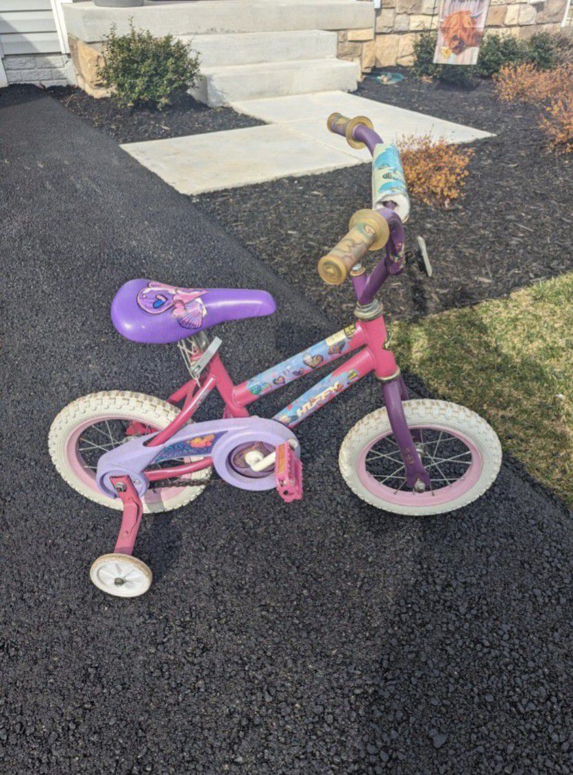 Kids Bike With Removable Training Wheels