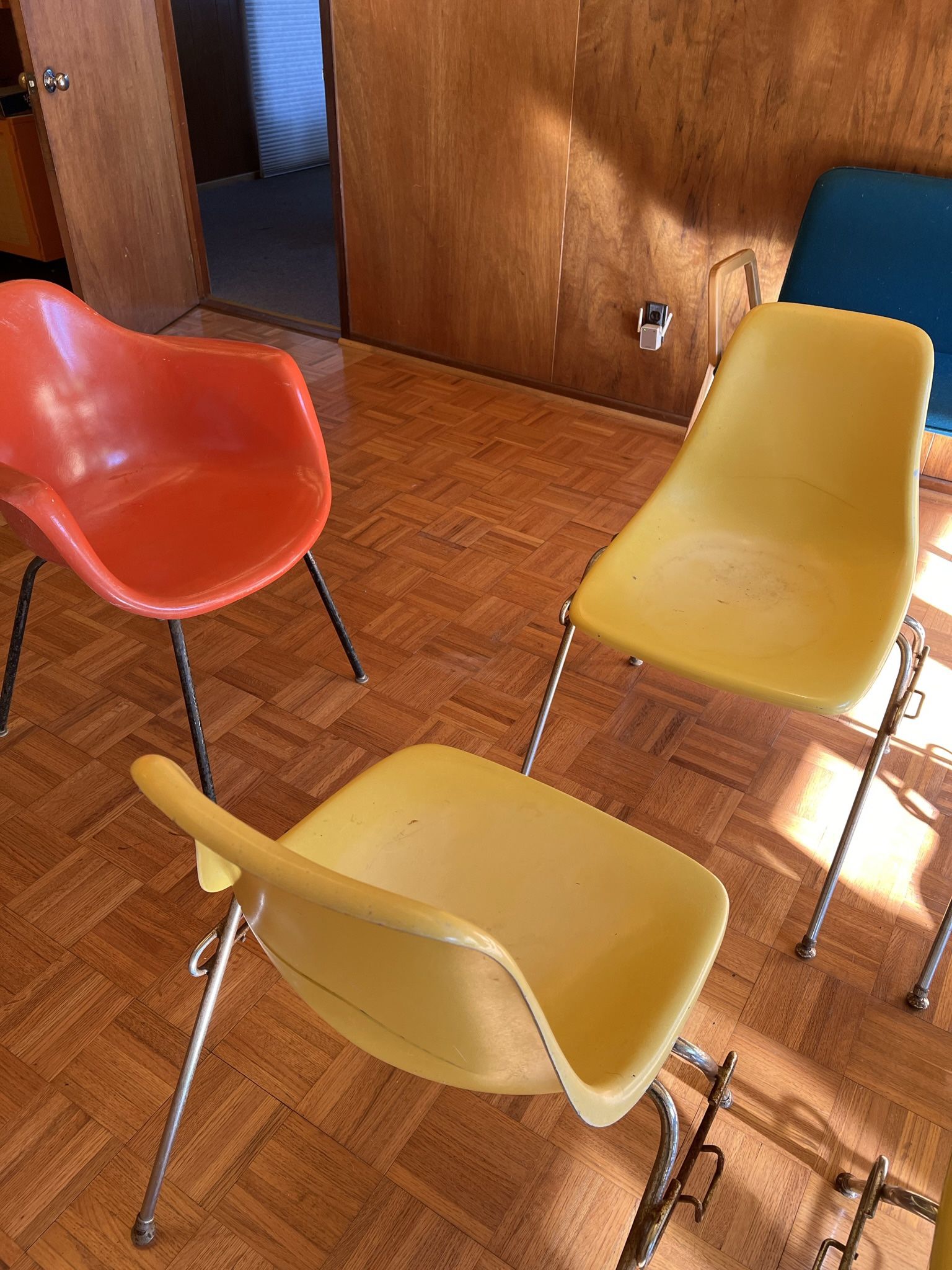 Vintage Herman Miller Shell Chairs