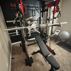 💥❗️NEW‼️FREE ASSEMBLY/DELIVERY 🔥🚚💥SMITH MACHINE✅ Complete Bundle✅