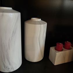 Decor Vase set with candle holders