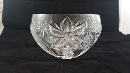 Cut Glass Crystal Bowl