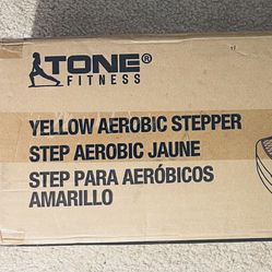 Brand New TONE® FITNESS Yellow Aerobic Stepper