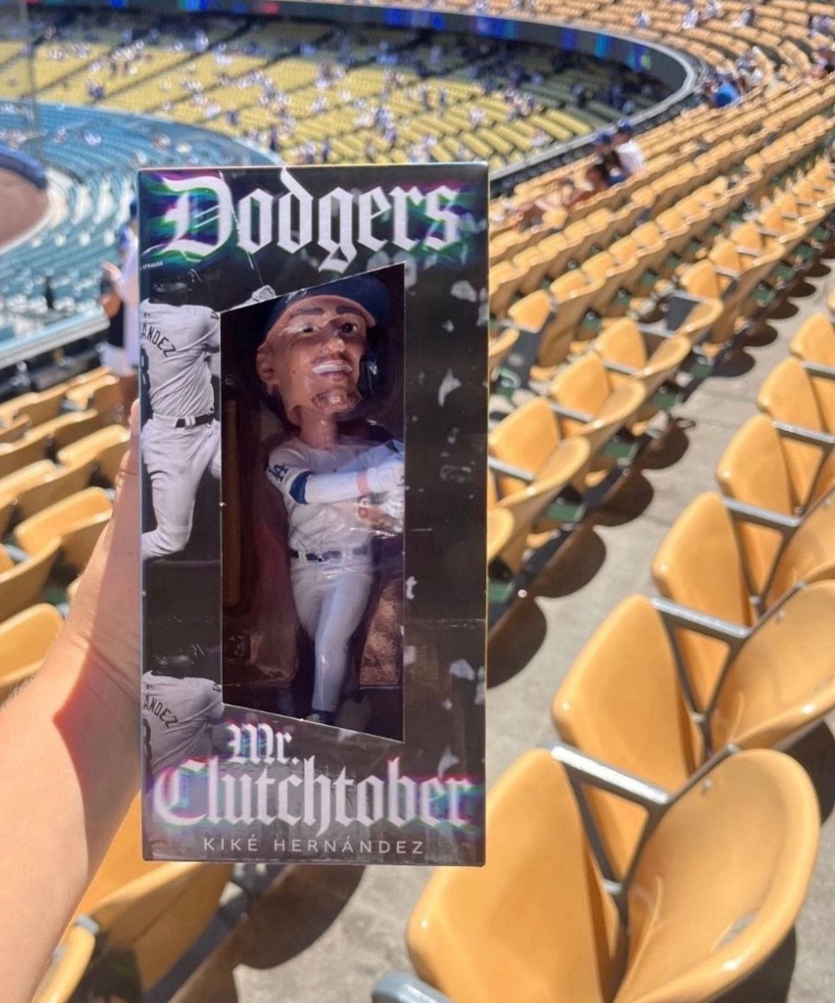 Kike Hernandez Bobblehead Dodgers Sga 2025