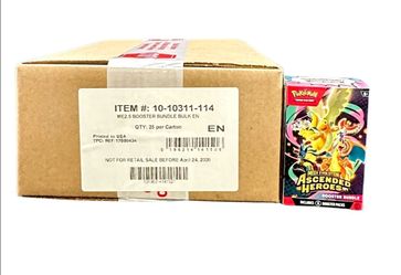 Pokemon ASCENDED HEROES BOOSTER BUNDLE CASE