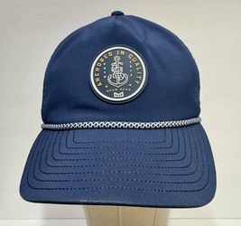 Melin Hydro Coronado Anchored SnapBack Hat Cap - Navy Blue - Classic 58cm