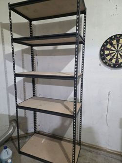 Storage shelves