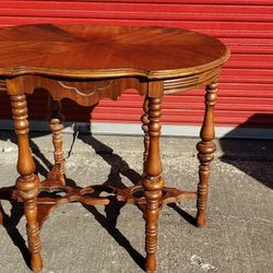 Antique 6 Legged Entry Table