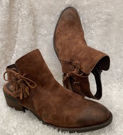 Born Upper Leather Women Shoes