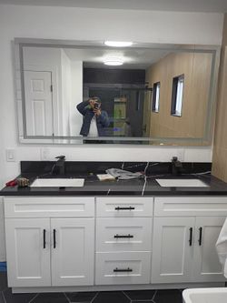 Solid Wood Shaker-Style Bathroom Vanities | Various Color Options