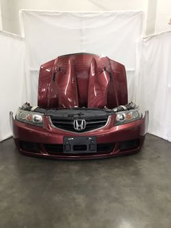 2004-2008 acura tsx front end nose cut clip k24a k24a2