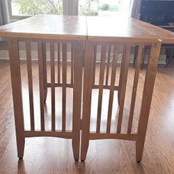 Folding dining room table/Entryway table