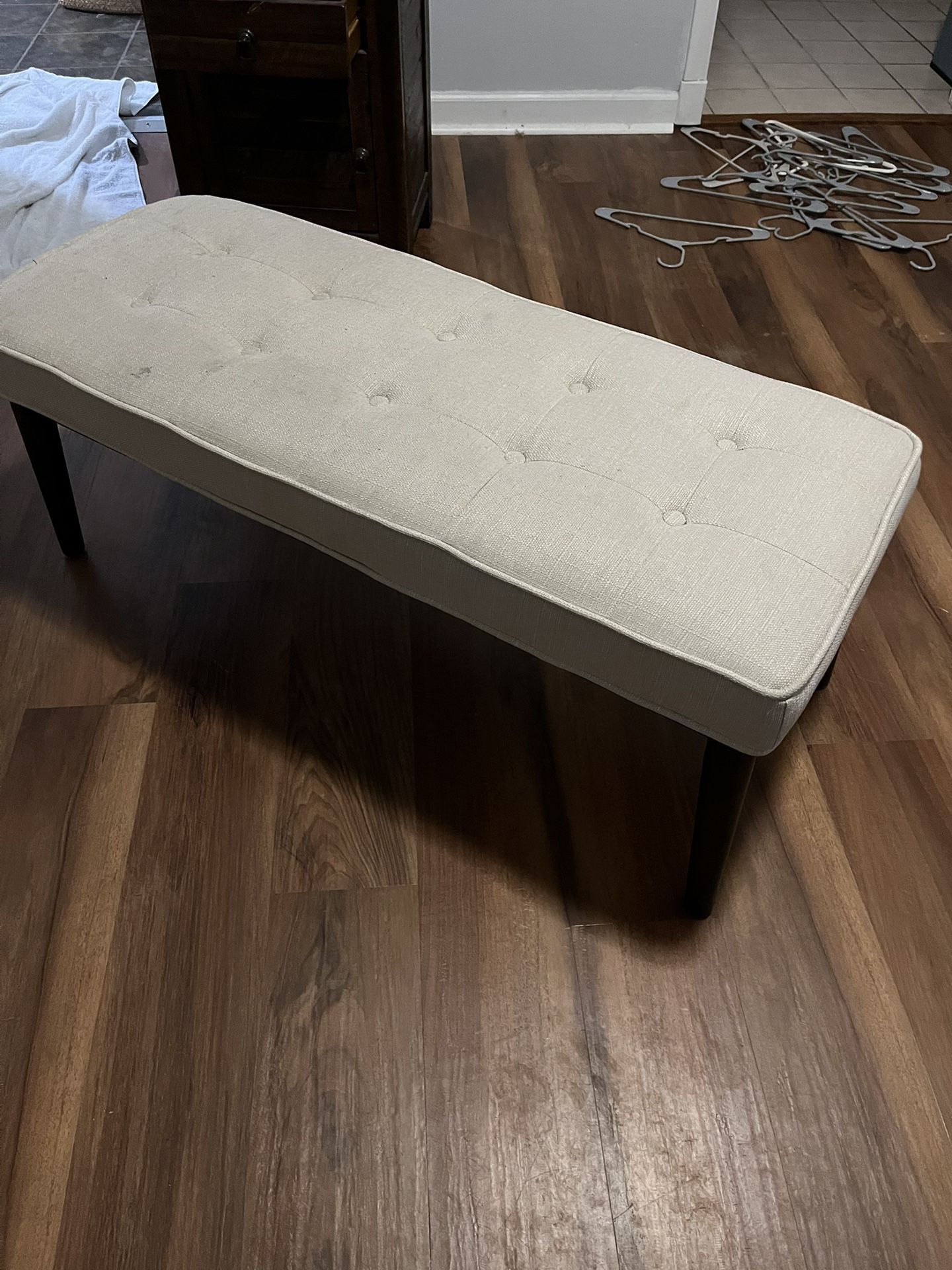Cream Bench