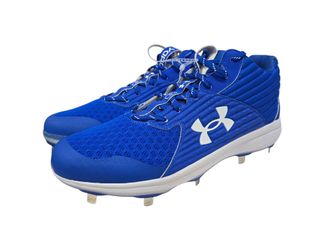 Under Armour Yard Men's Baseball Cleats Size 13 Royal Blue White New