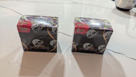 Pitch black booster boxes for sale.