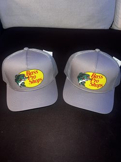 Grey Original BASS PRO SHOP TRUCKER HAT