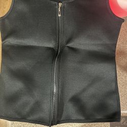 Men Sauna Vest Sweat Waist Trainer Tank Top (Medium 