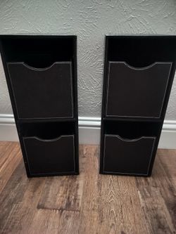 Desck top cube organizer set