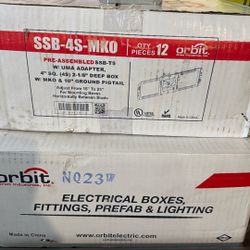 Pre Assembled 4S Electrical Boxes W/brackets 