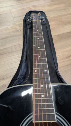 41 inch Beginner Acoustic Guitar BCP , Black