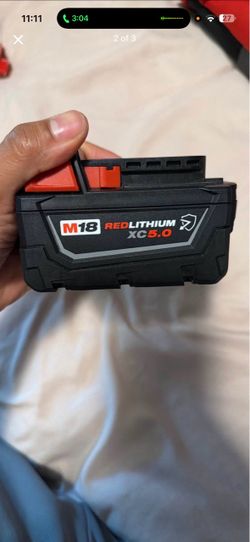 Milwaukee High output Resistant Battery