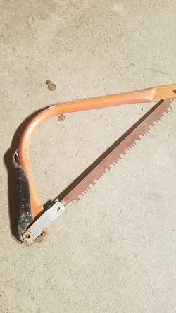 Vintage cross saw