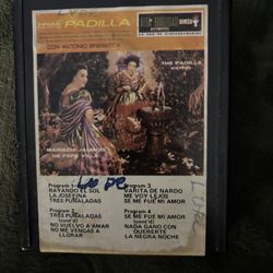Las Hermanas Padillas Con Mariachi De Jalisco De Pepe Villa 8 Track Tape