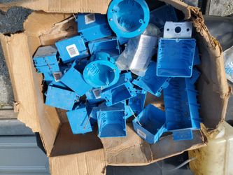 .more than 25 electrical boxes - new