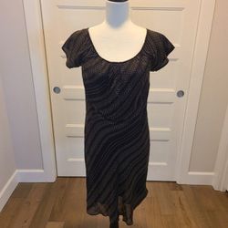 Women's The Limited Black/ Gold Dress - Size 8