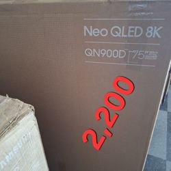 SAMSUNG 75"INCH NEO QLED Q900D 8k