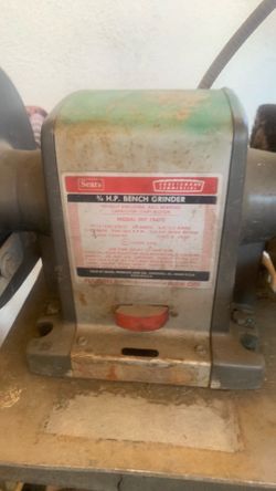 Vintage Bench Grinder