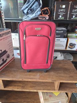 New Red Suitcase