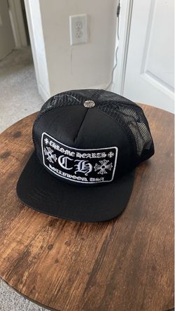 All Black chrome hearts trucker.