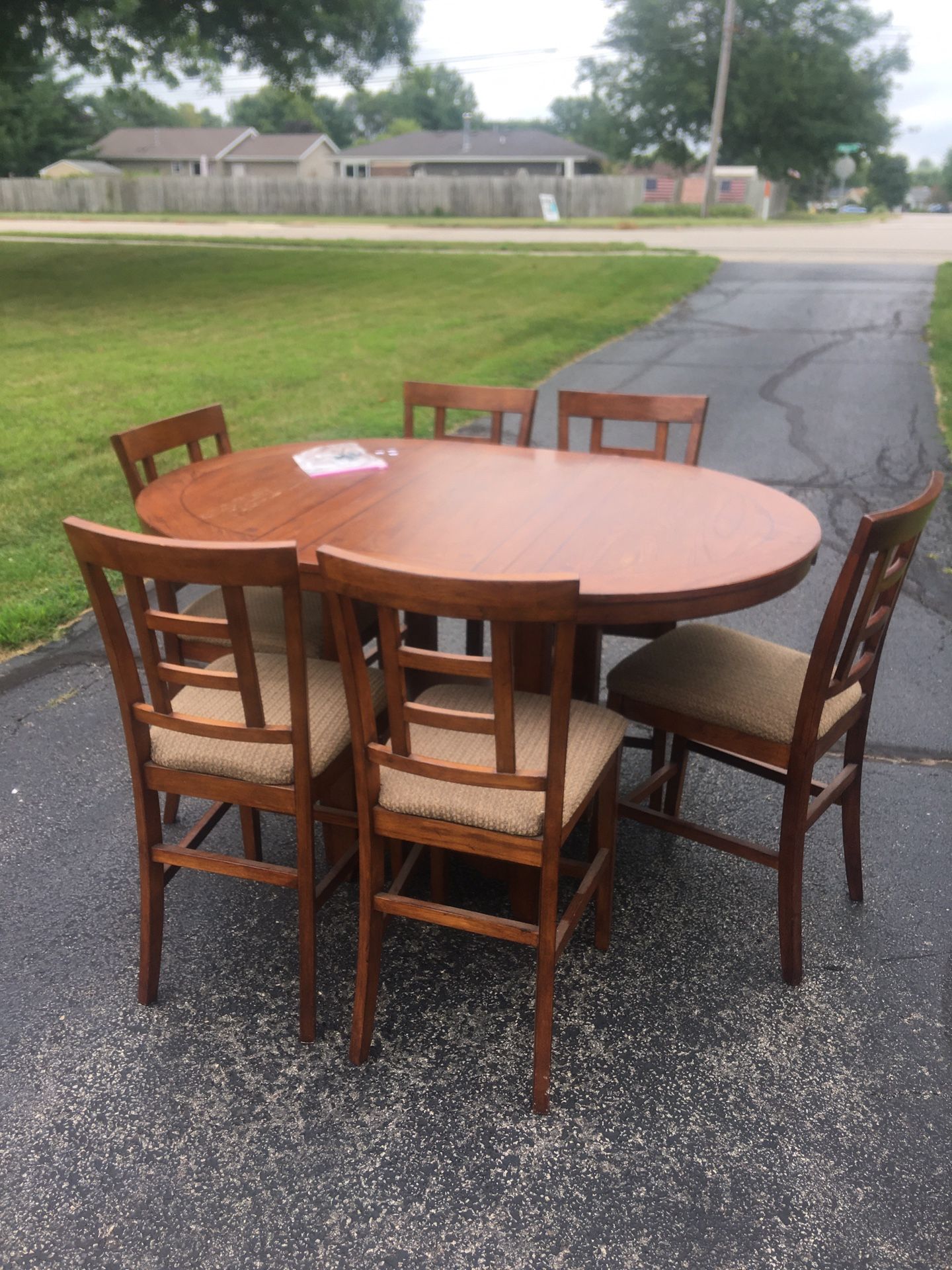 Tall Wood Table