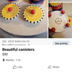 Beautiful Canisters 