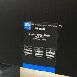 Sirui Night Walker T1.2 S35 E Mount